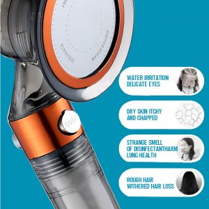 Power Shower – SPA vízszűrő zuhanyfej 03