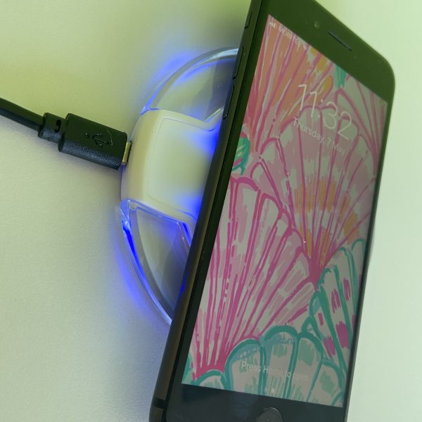 POWER CHARGER – Vezetéknélküli töltő Qi okostelefonhoz slider