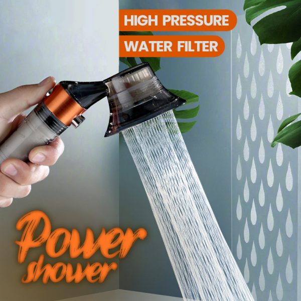 Power Shower – SPA vízszűrő zuhanyfej