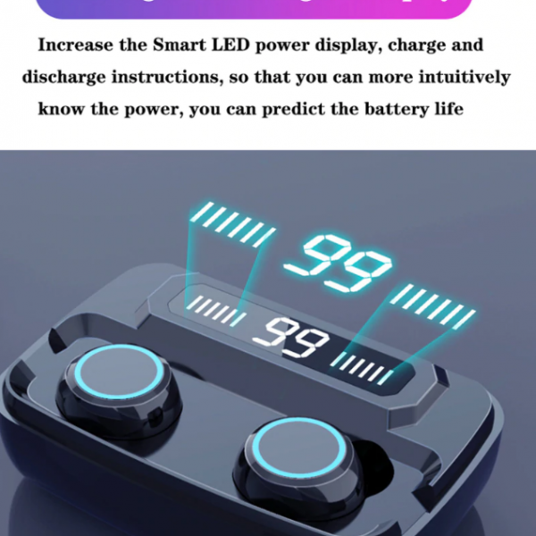 X – Digital Bluetooth vezeték nélküli fülhallgató slider