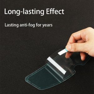 Rainproof Anti-fog Helmet Patch – Vízálló ködellenző sisakfólia 03