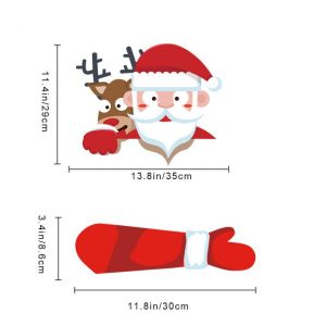 Mikulás Ablaktörlő Matrica (1+1 GRATIS) 03