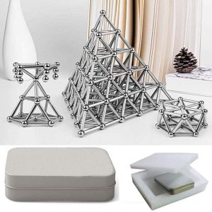 Magnetix – Mágneses építőjáték (72 botok + 54 golyók ) 03