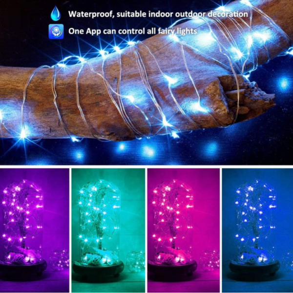 Sparkly – Intelligens LED karácsonyi fények 10 méter 03