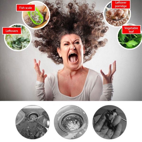 Tisztítsa meg a mosogatót – Eldobható lefolyószűrő (60 pcs) slider