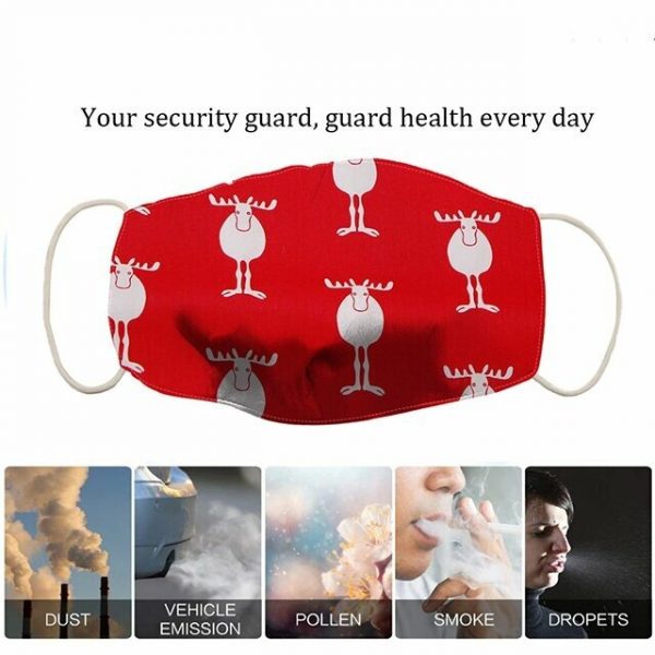 Christmas mask – Szájmaszk LED lámpákkal! (2db) slider