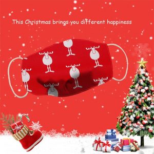 Christmas mask – Szájmaszk LED lámpákkal! (2db) 03