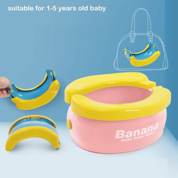 Banana potty – Összecsukható gyerek WC/ Hordozható bili slider