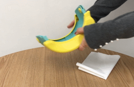Banana potty – Összecsukható gyerek WC/ Hordozható bili 02