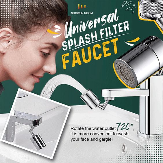 360° rotating faucet – 360°-ban forgó csaptelep 1+1 GRATIS slider