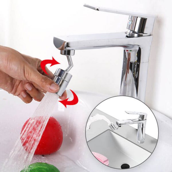 360° rotating faucet – 360°-ban forgó csaptelep 1+1 GRATIS slider