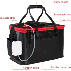 Foldable fishing bucket – Összecsukható horgászvödör 03