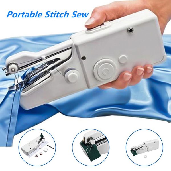 Sew Master – praktikus hordozható mini kézi varrógép slider