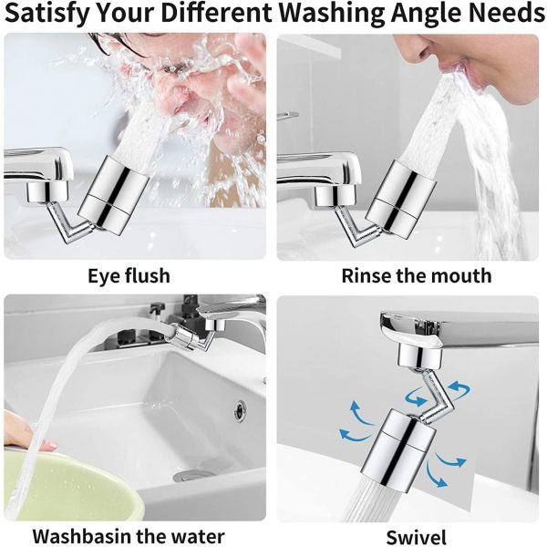 360° rotating faucet – 360°-ban forgó csaptelep 1+1 GRATIS slider