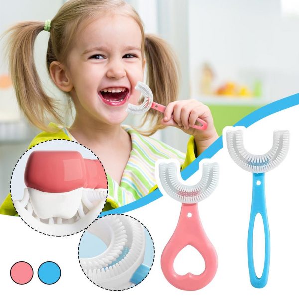 Kidsbrush – Innovatív formájú fogkefe (2 db) slider