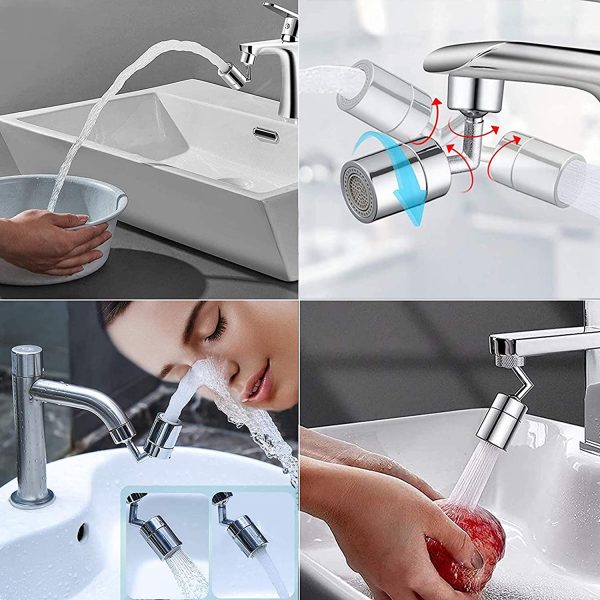 360° rotating faucet – 360°-ban forgó csaptelep 1+1 GRATIS slider