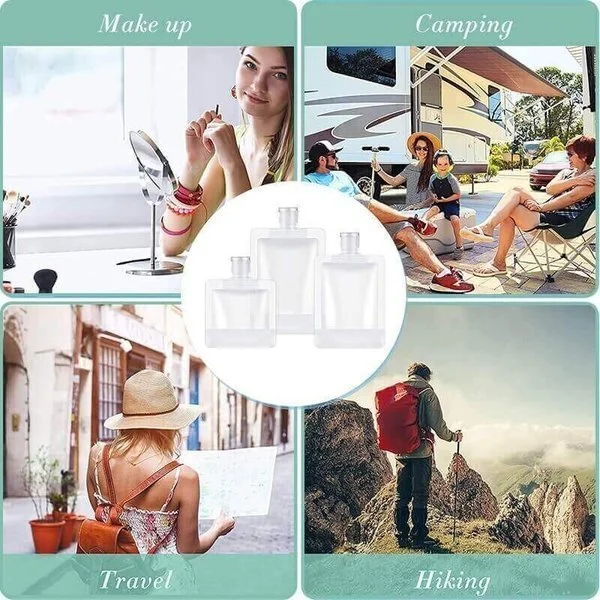 Travel Bags – Újratölthető testápoló tasakok (6 darab) slider