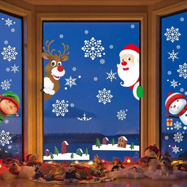 Karácsonyi ablakmatricák (70 db) 03