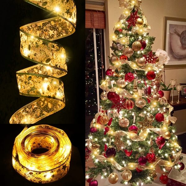 Ribbon lights – Csillogó karácsonyi szalag